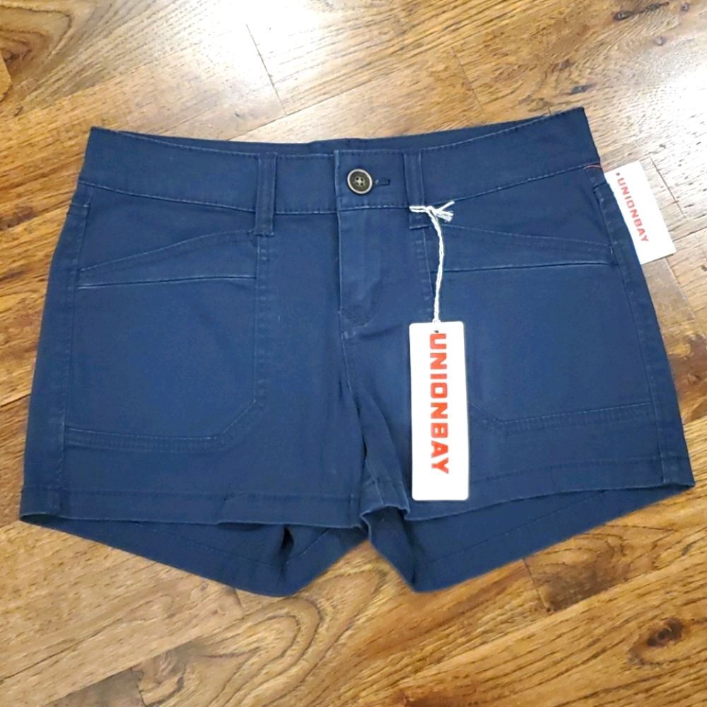 Union Bay womens navy blue shorts size 7